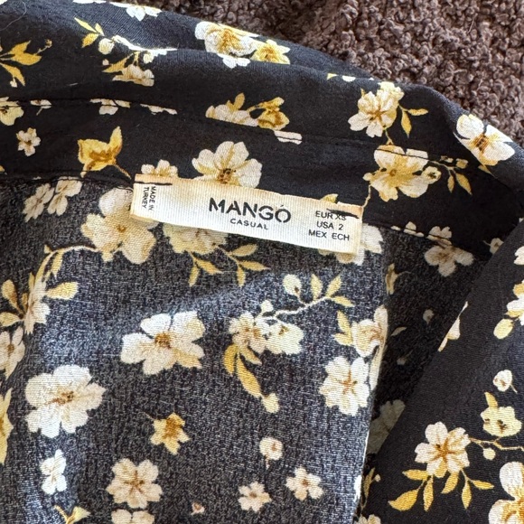 Mango Yellow Flower Dress - Picture 4 of 5